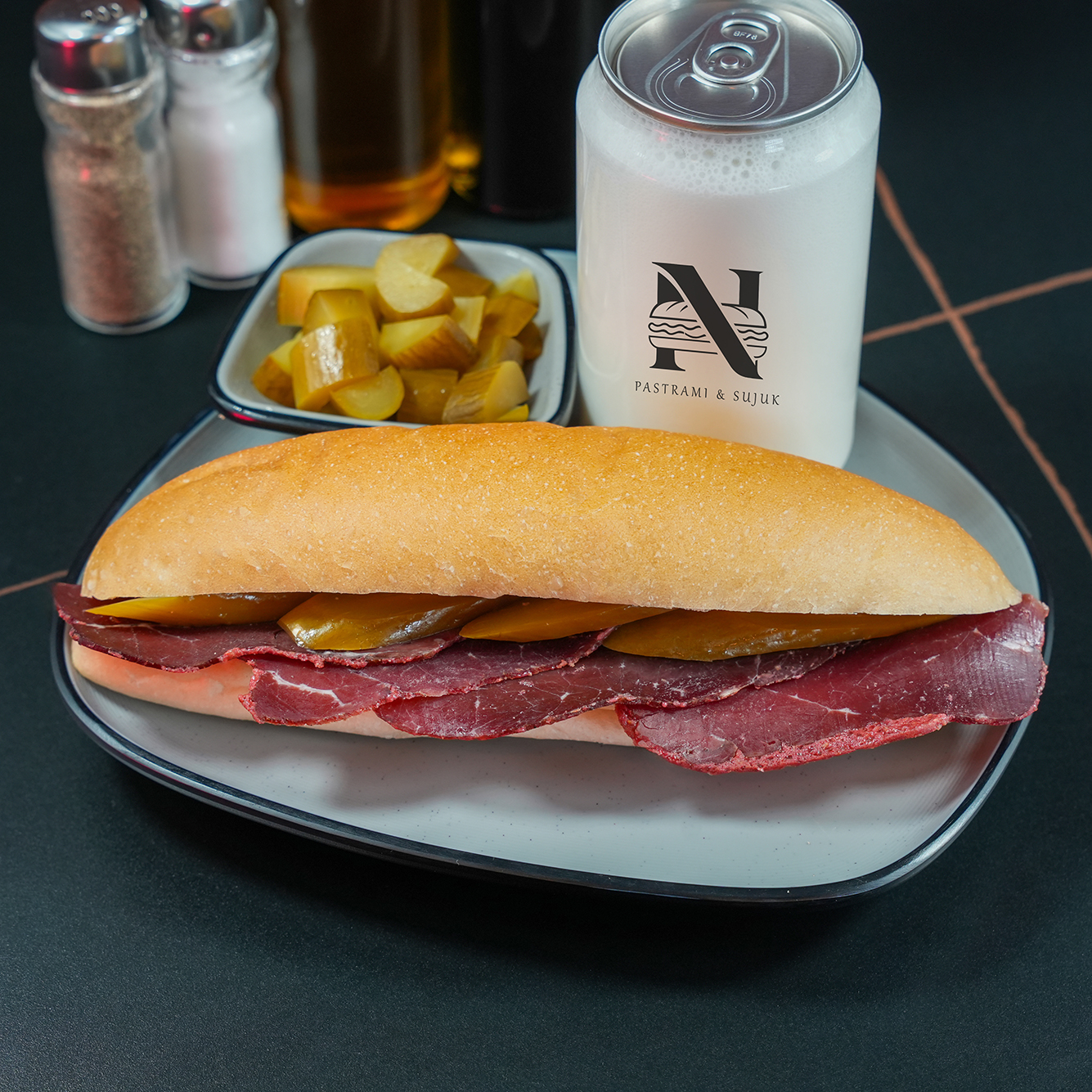 WHEN HUNGER PEAKS, THERE IS NO ROOM FOR COMPROMISE. PASTRAMI, SUJUK, AND BURGERS REDEFINED.
