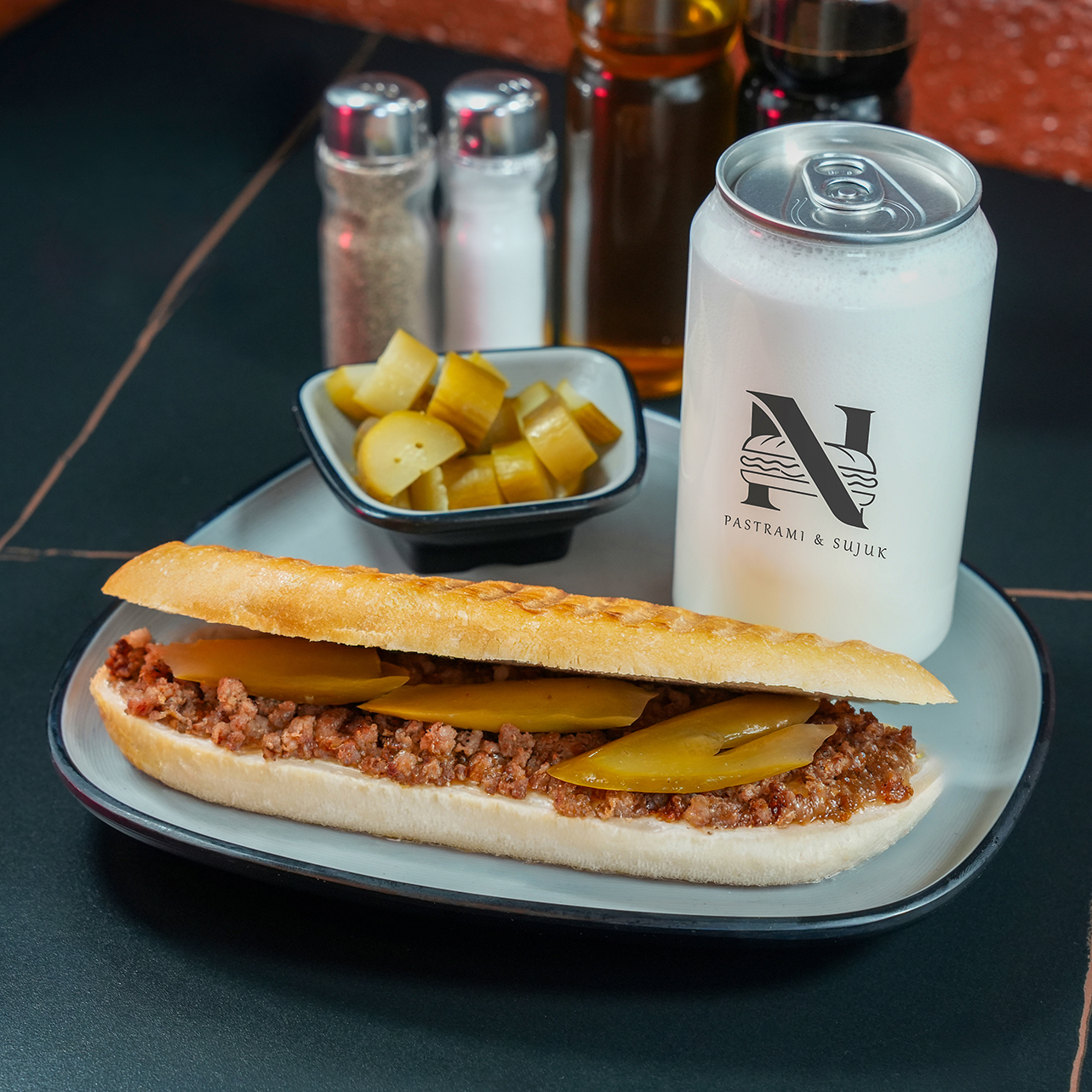 WHEN HUNGER PEAKS, THERE IS NO ROOM FOR COMPROMISE. PASTRAMI, SUJUK, AND BURGERS REDEFINED.